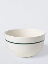 John Lewis John Lewis X Deliciously Ella Fine China Mixing Bowl, 2.4L, Stone- Buy online at McGrocer