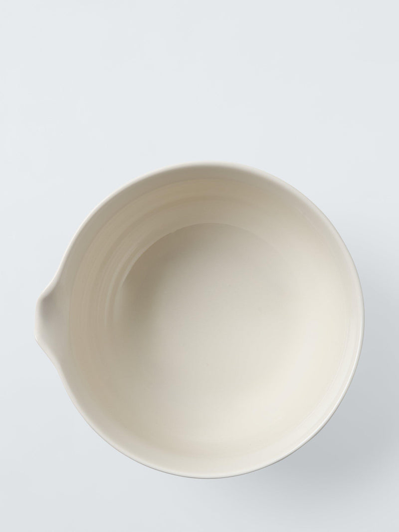 John Lewis fine china mixing bowl stone 2.4L, imported from the UK