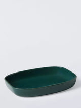 John Lewis John Lewis x Deliciously Ella Stoneware Roaster, Green, 26cm- Buy online at McGrocer