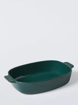 John Lewis John Lewis X Deliciously Ella Stoneware Roaster with Handles 26cm Green- Buy online at McGrocer