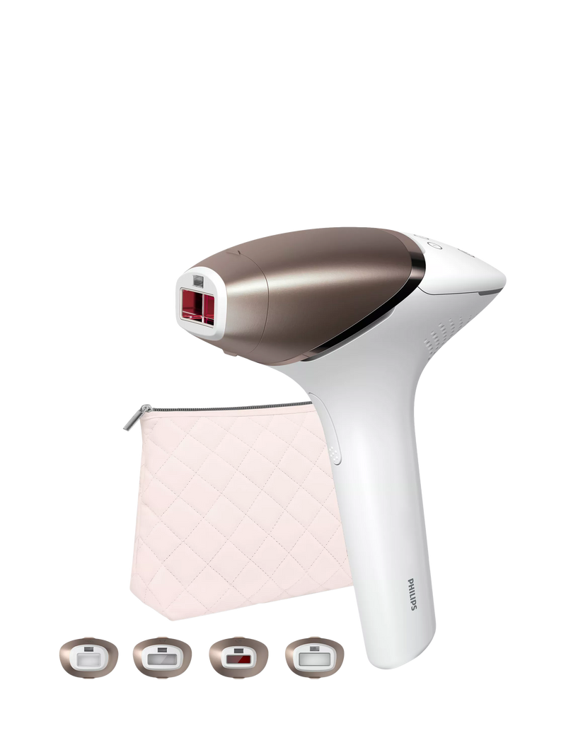Philips Lumea 9900 IPL hair removal device rose gold (British brand)