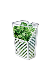 John Lewis OXO Herb Keeper White/Clear- Buy online at McGrocer