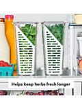 OXO Herb Keeper white clear kitchen storage (British brand)