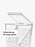 OXO Herb Keeper white clear kitchen storage (British brand)