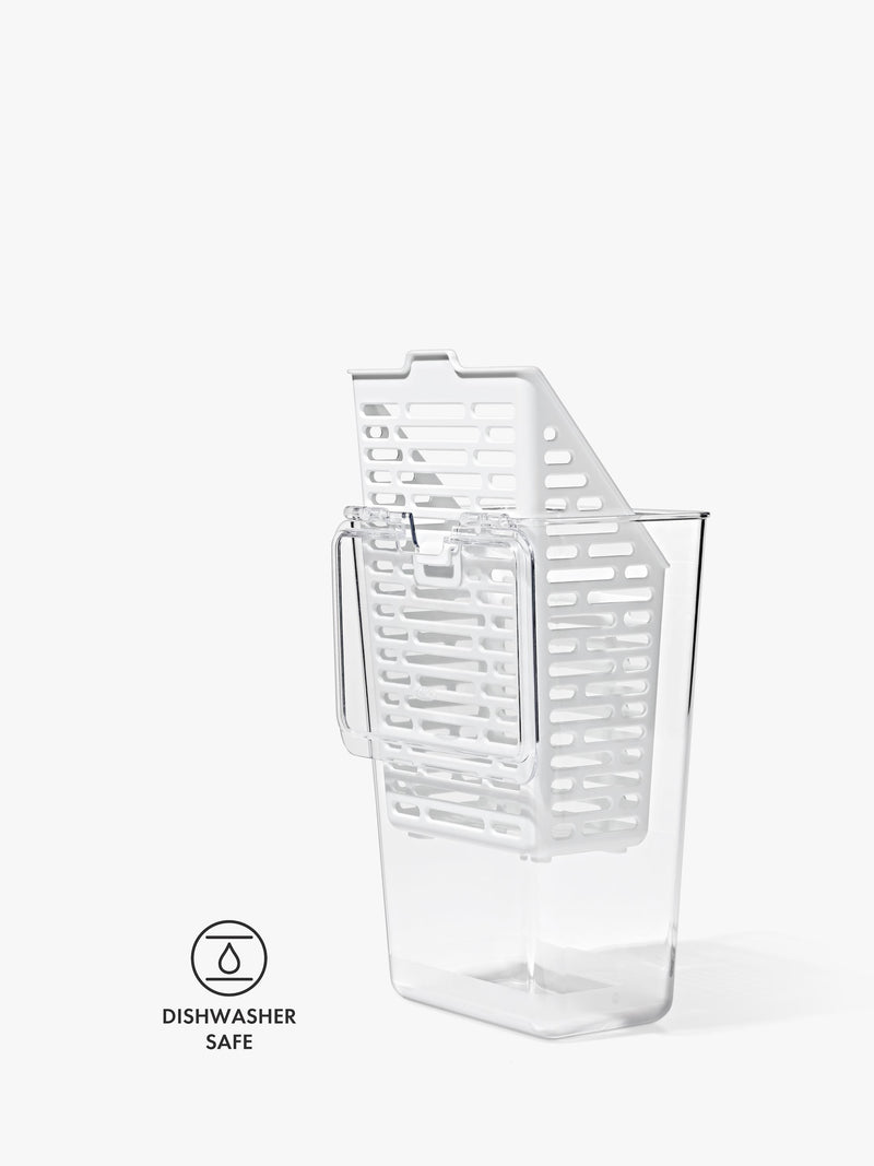 OXO Herb Keeper white clear kitchen storage (British brand)