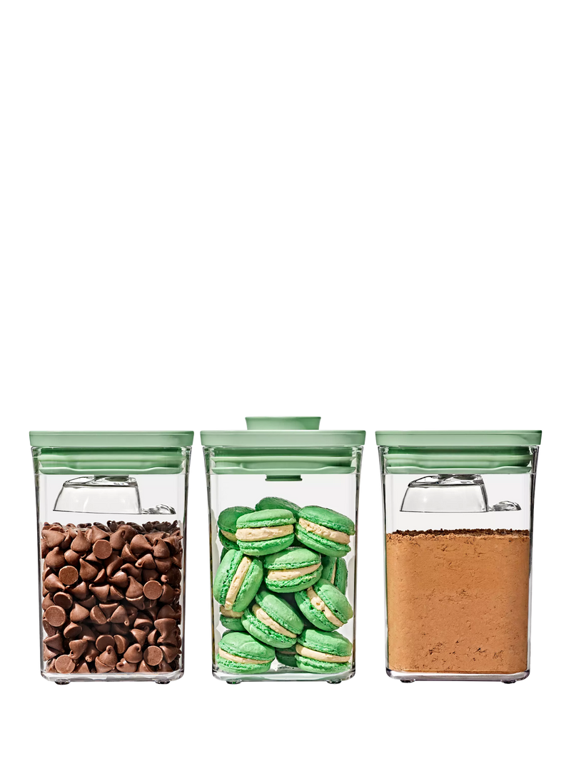 OXO POP storage containers set of 3 1L (British brand)