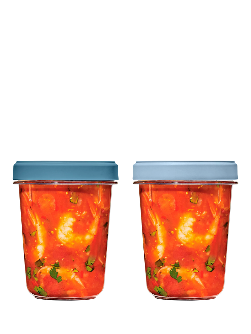 OXO Twist & Stack storage containers set of 2 900ml, UK version