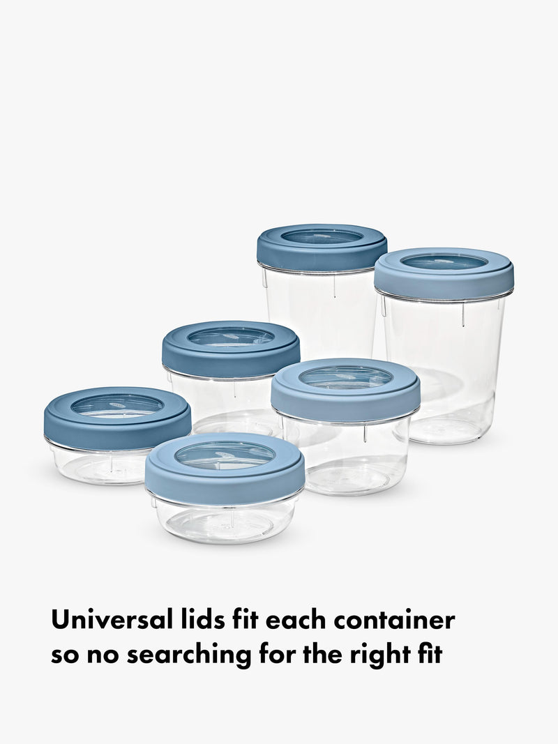 OXO Twist & Stack storage containers set of 2 900ml, UK version