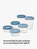 OXO Twist & Stack storage containers set of 2 900ml, UK version