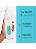 Nioxin hair conditioner for coloured, dry, damaged hair with light thinning, imported from the UK