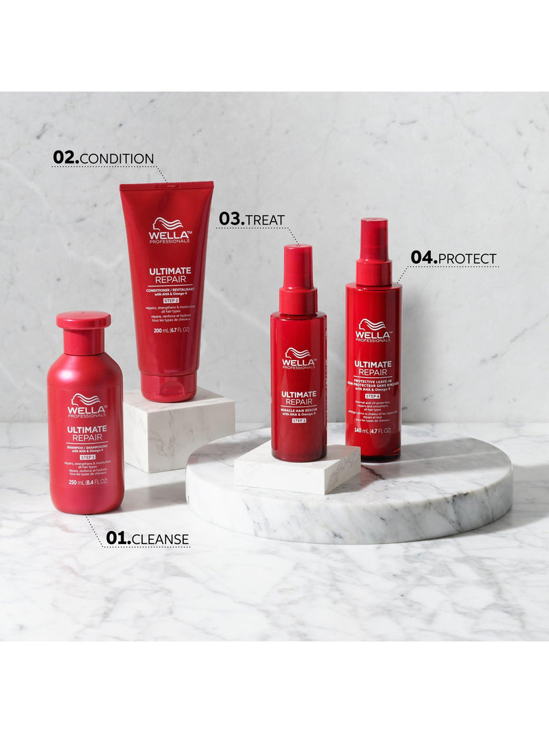 Wella Professionals leave-in hair repair spray with AHA and Omega-9, 30ml (British brand)