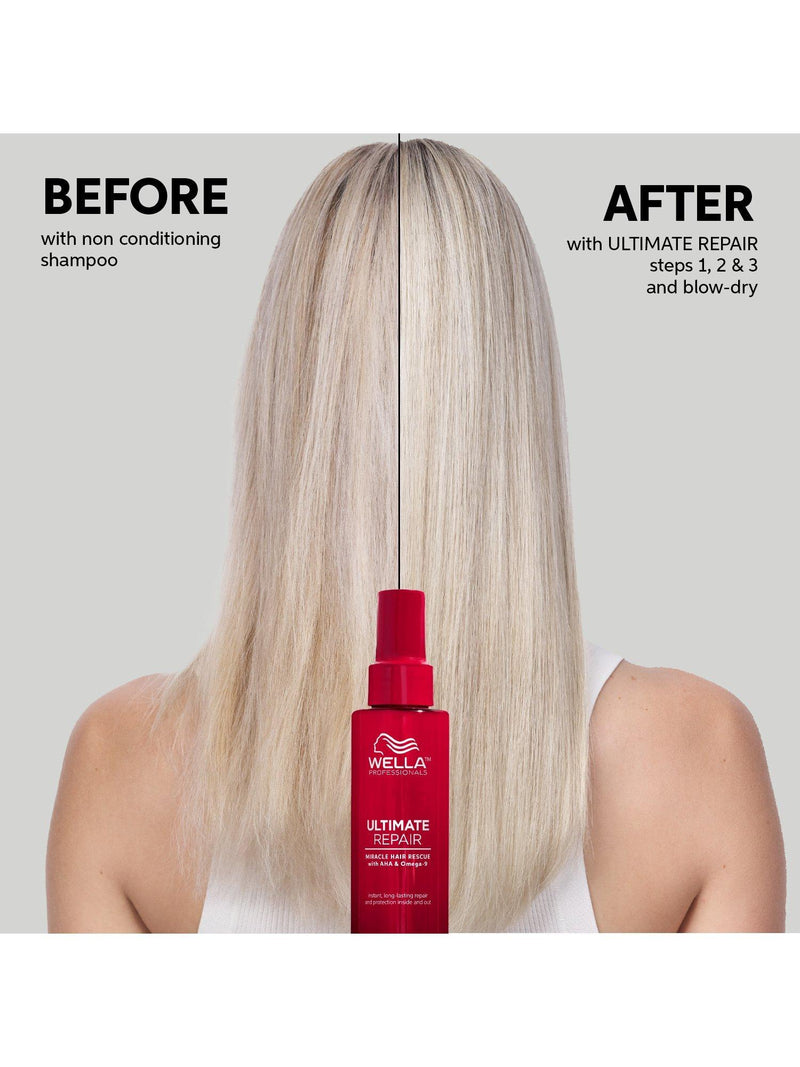 Wella Professionals leave-in hair repair spray with AHA and Omega-9, 30ml (British brand)