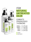 Nioxin scalp and hair thickening treatment for natural hair with progressed thinning, 100ml, imported from the UK