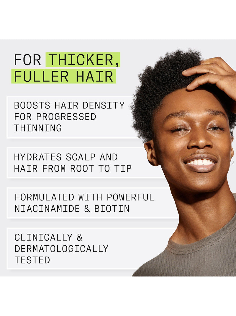 Nioxin scalp and hair thickening treatment for natural hair with progressed thinning, 100ml, imported from the UK