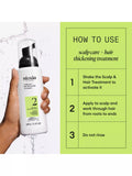 Nioxin scalp and hair thickening treatment for natural hair with progressed thinning, 100ml, imported from the UK