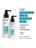 Nioxin hair thickening serum for coloured or dry damaged hair with light thinning 100ml, imported from the UK