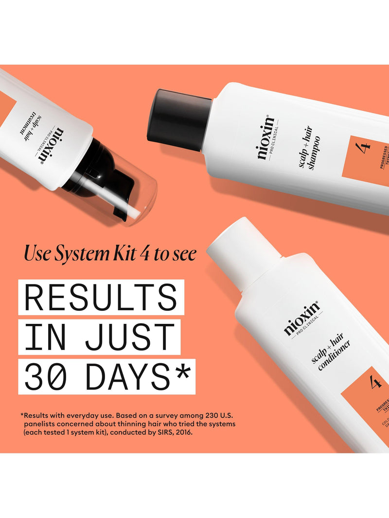 Nioxin System 4 scalp thickening treatment serum 100ml, imported from the UK