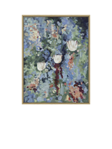 John Lewis John Lewis Harlie Briggs 'Down by the Lake' Framed Canvas Print, 84 x 64 cm, Blue- Buy online at McGrocer