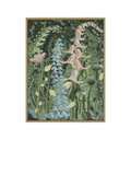 John Lewis framed canvas print blue spring scene 83x64cm - British product