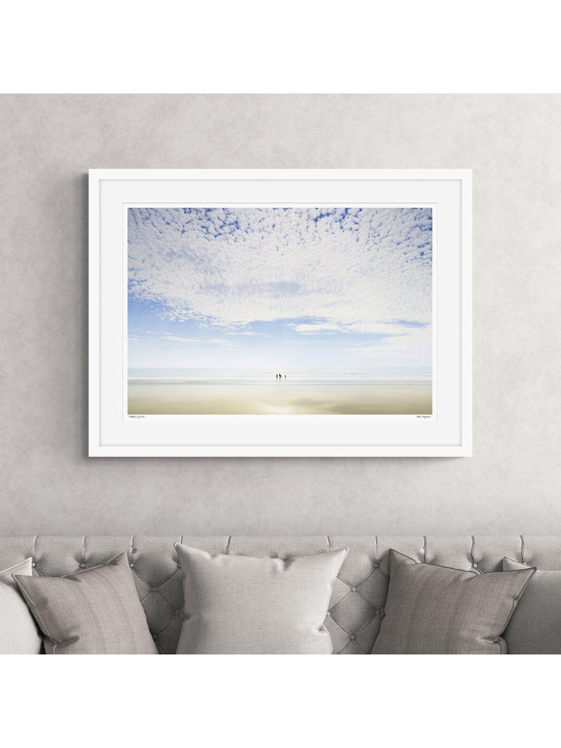 John Lewis framed print Stillness of Time by Mike Shepherd 104.5cm - British product