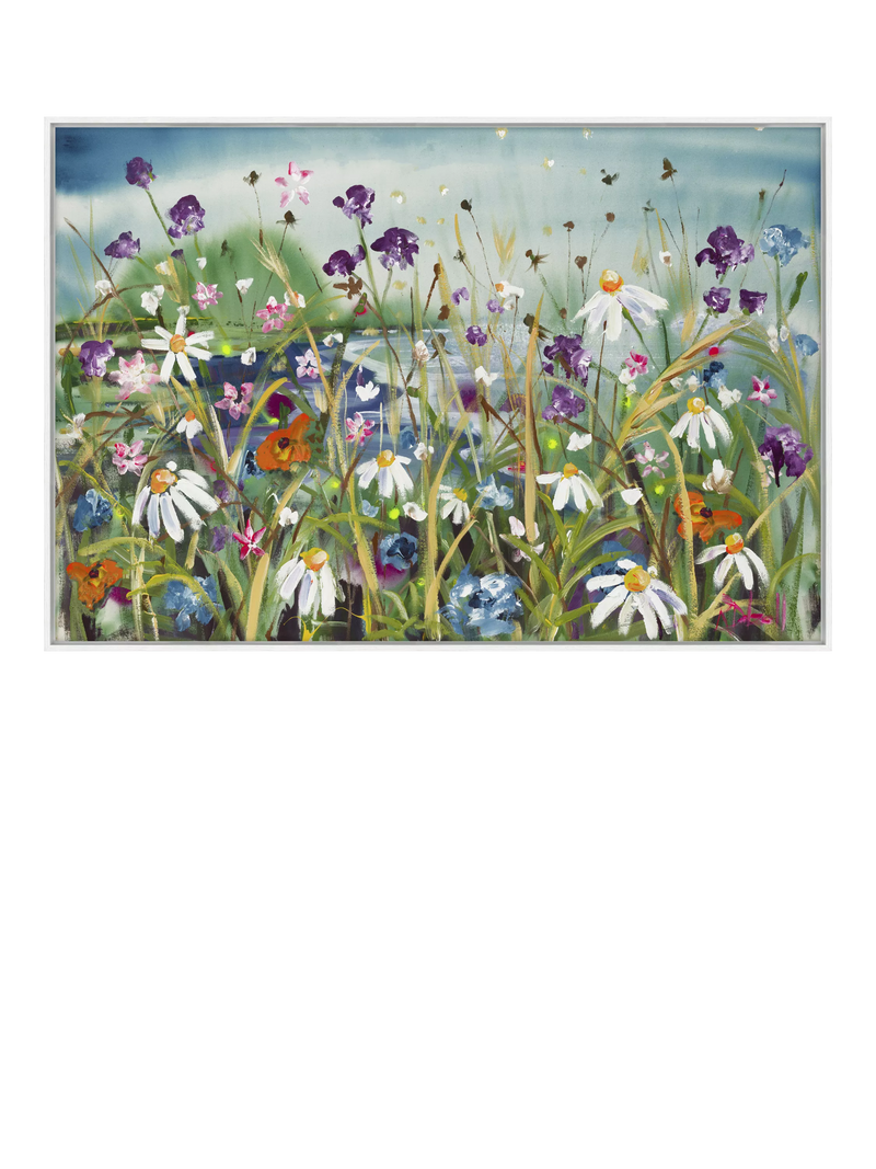 John Lewis canvas print Wandering the Coastal Path 83x124cm, imported from the UK