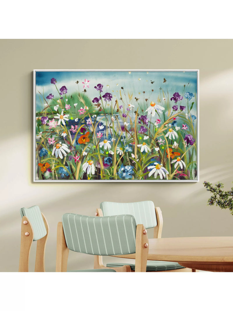 John Lewis canvas print Wandering the Coastal Path 83x124cm, imported from the UK