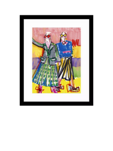 John Lewis John Lewis Tony Green 'Gialux' Framed Print & Mount, Multi/Black, 53.5 x 43.5cm- Buy online at McGrocer