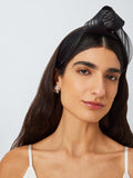 John Lewis Avery knotted headband fascinator in abaca, imported from the UK