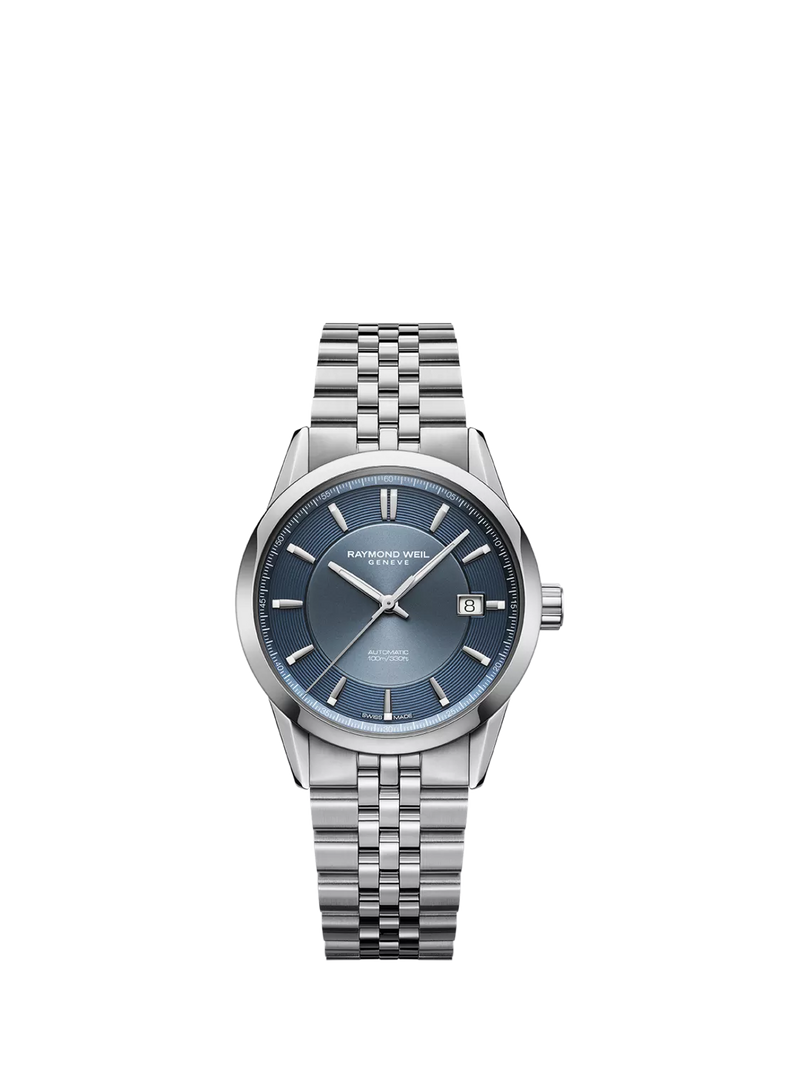 Raymond Weil Freelancer automatic blue dial watch 38mm - British product