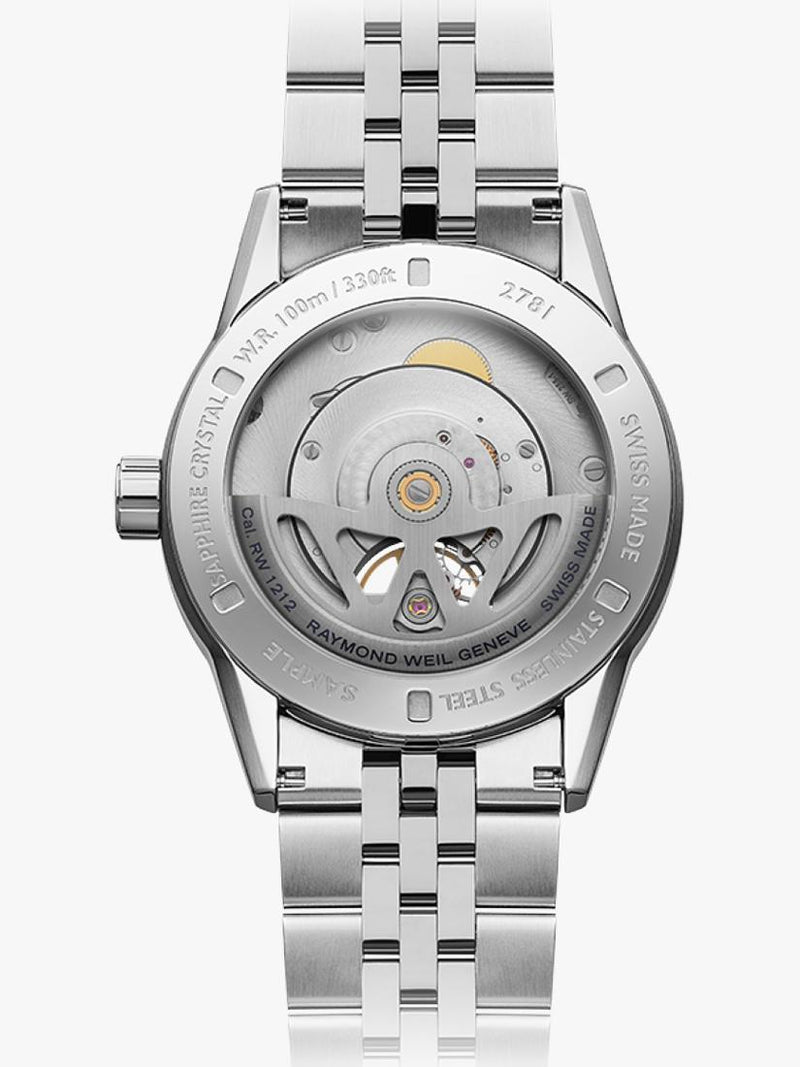 Raymond Weil Freelancer automatic watch 42mm silver blue - British product