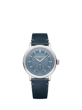 Raymond Weil Millesime automatic watch silver dial blue leather strap - British product