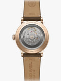 Raymond Weil Millesime automatic leather strap watch 39.5mm, UK version