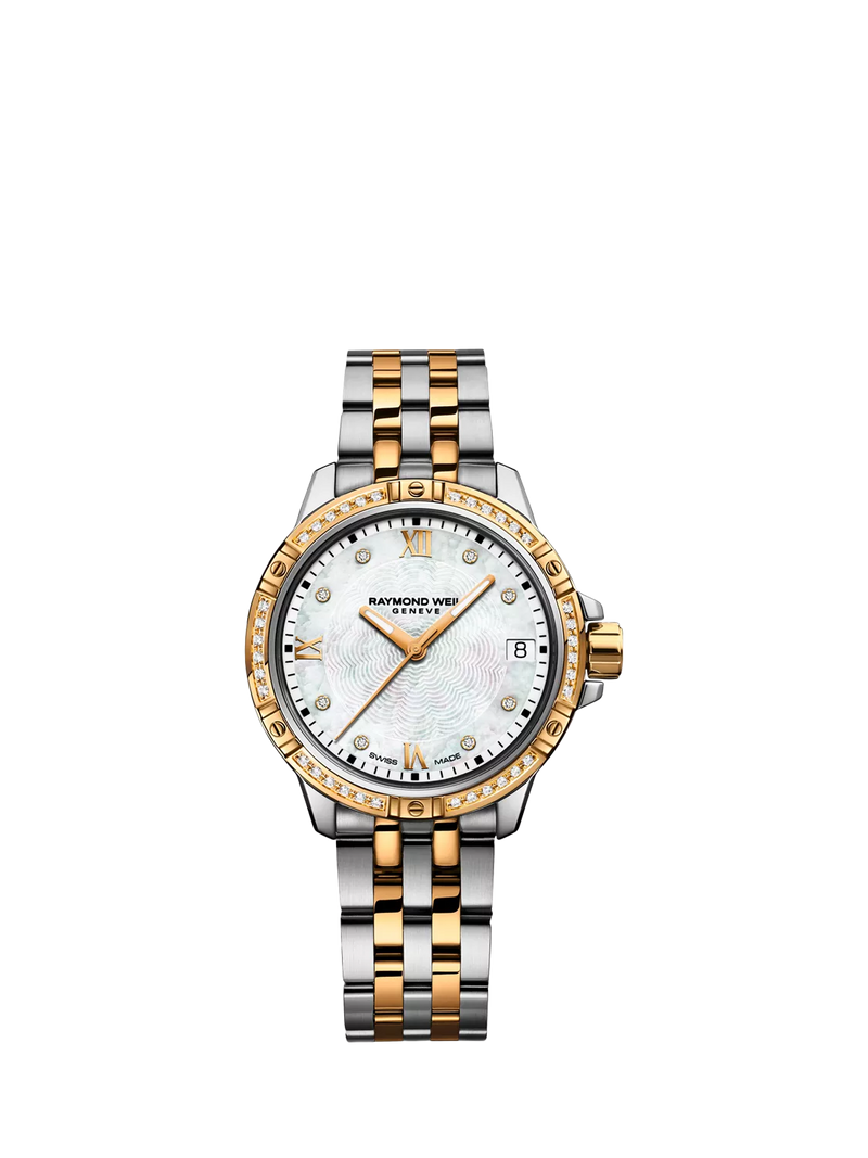 Raymond Weil Tango mother of pearl diamond bezel watch - British product
