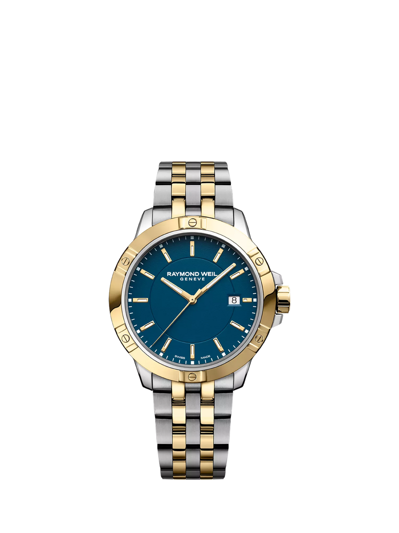 Raymond Weil Tango 41 date bracelet watch 41mm - British product