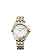 John Lewis Raymond Weil Men's Tango 41mm Date Bracelet Watch Silver and Gold- Buy online at McGrocer