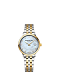 Raymond Weil Toccata mother of pearl diamond watch (British brand)