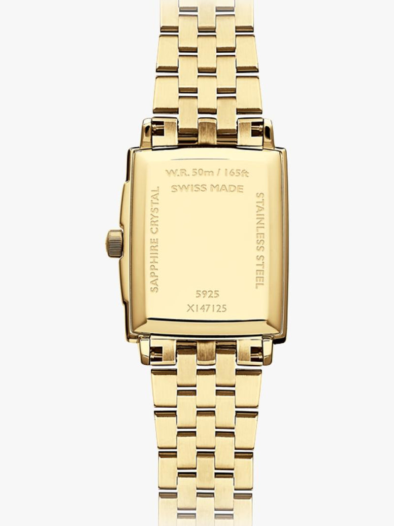 Raymond Weil Toccata watch 34x23mm gold dial, imported from the UK