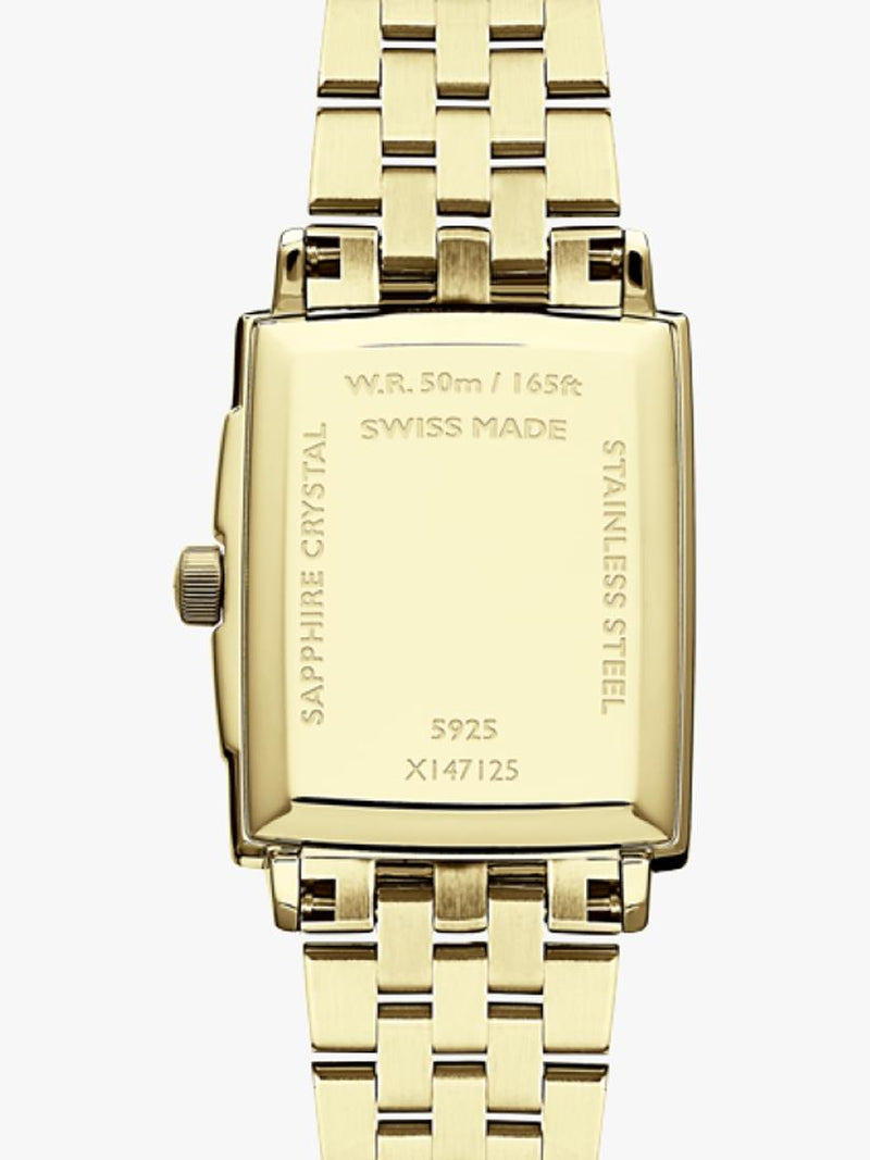 Raymond Weil Toccata mother of pearl diamond watch gold bracelet - British product