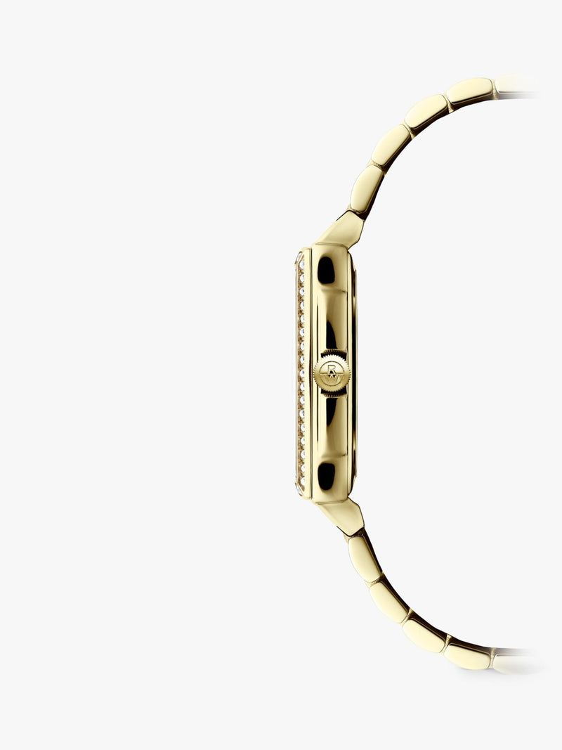 Raymond Weil Toccata mother of pearl diamond watch gold bracelet - British product