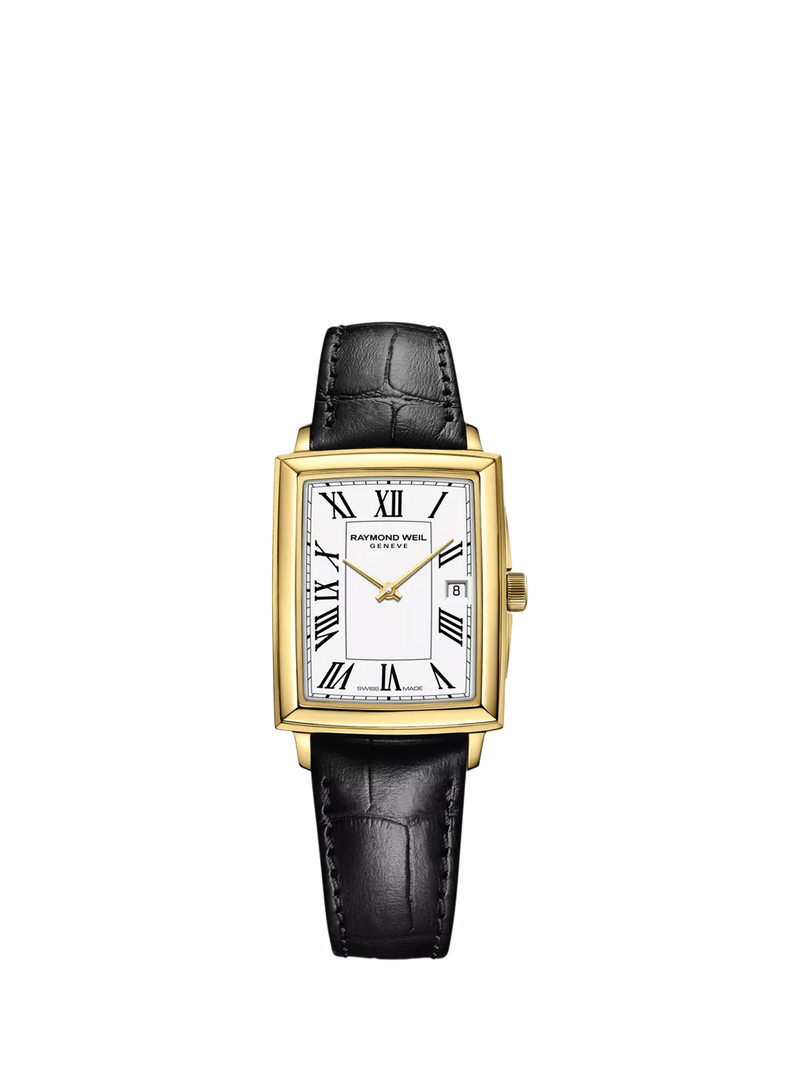 Raymond Weil Toccata women's watch rectangular dial Roman numerals, UK version