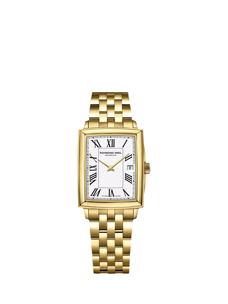 Raymond Weil Women's Toccata 34 Roman Numeral Date Bracelet Strap Watch