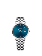 John Lewis Raymond Weil Men's Toccata 39.5mm Date Bracelet Strap Watch, Silver- Buy online at McGrocer