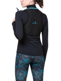 Ronhill running hydration vest black/cyan - British product