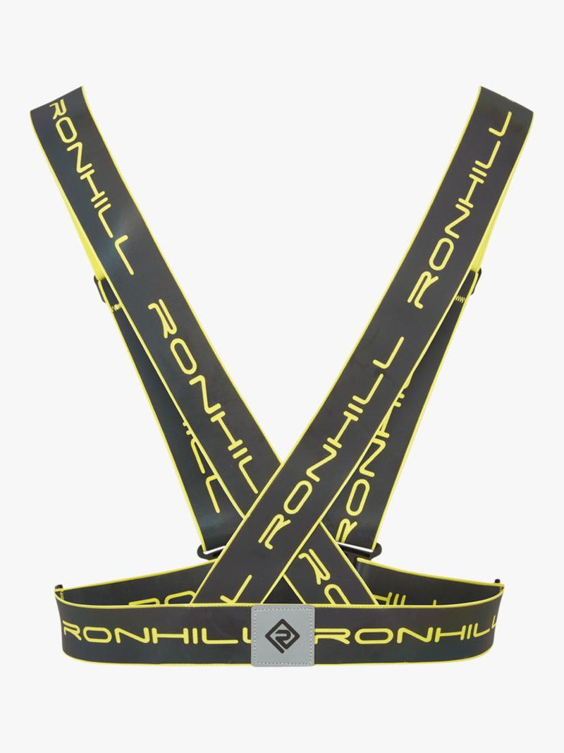 Ronhill reflect running belt Fluo Yellow, imported from the UK