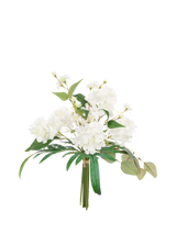 John Lewis Floralsilk Artificial Hydrangea Bouquet 50cm White- Buy online at McGrocer