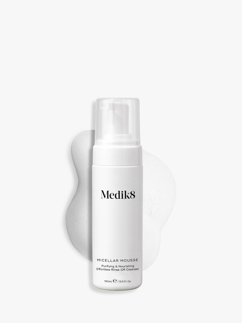 Medik8 Micellar Mousse 150ml, imported from the UK