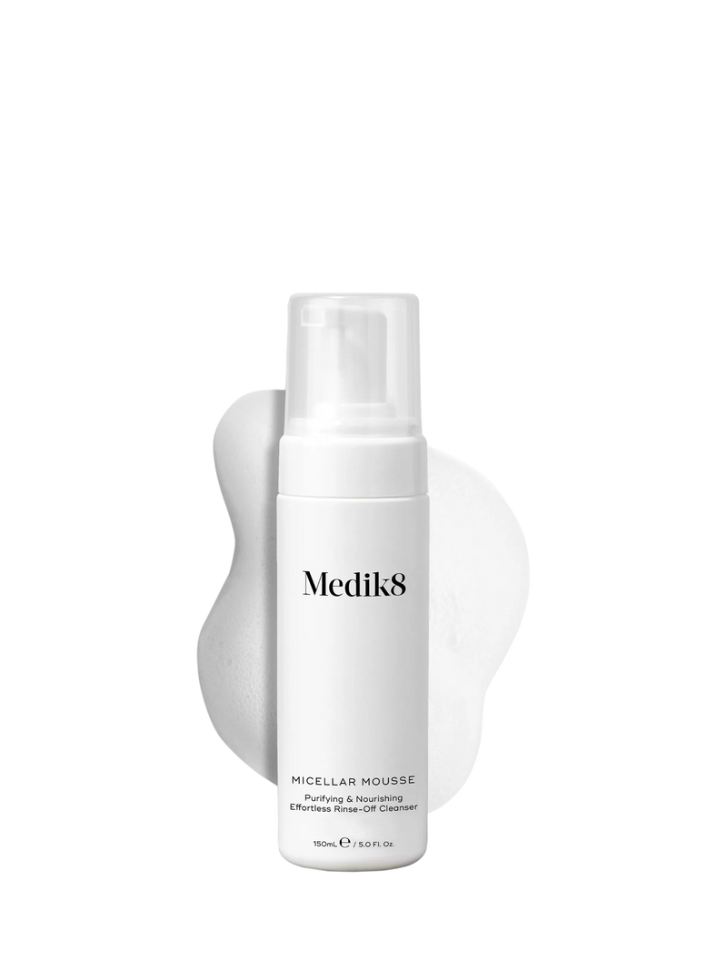 Medik8 Micellar Mousse 150ml, imported from the UK