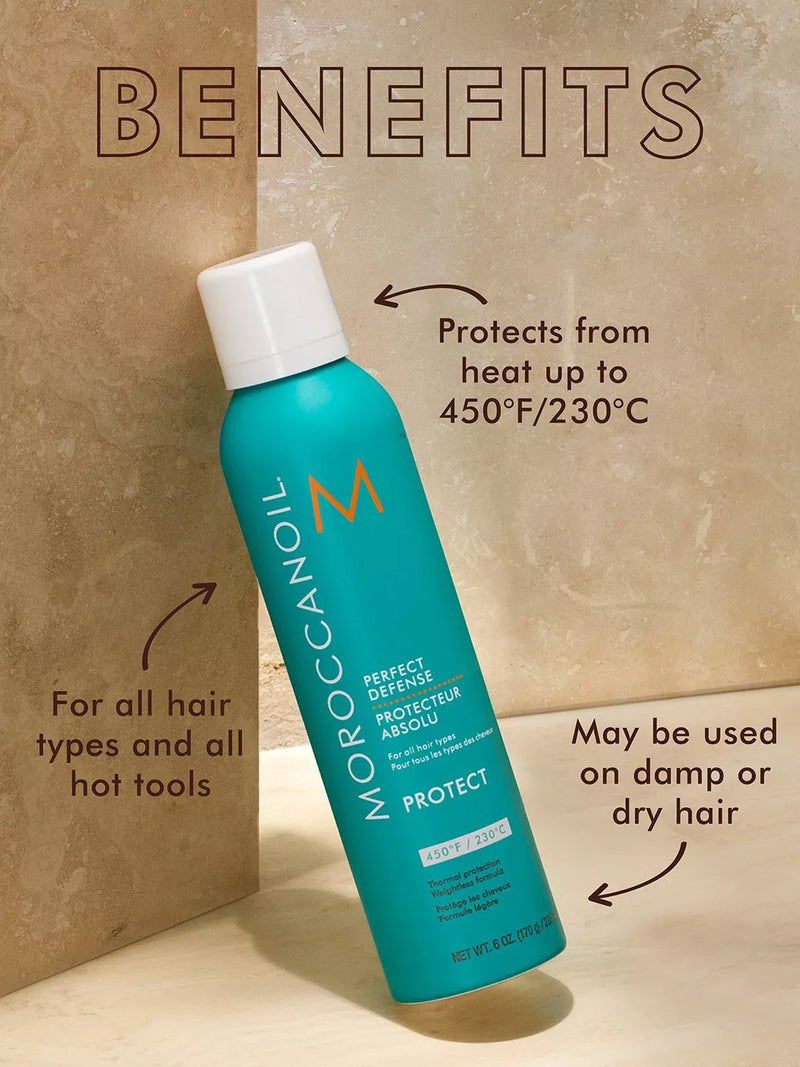 Moroccanoil Perfect Defense Spray heat protection spray 225ml, imported from the UK