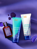 Moroccanoil Blond Perfecting Purple Shampoo 200ml, imported from the UK