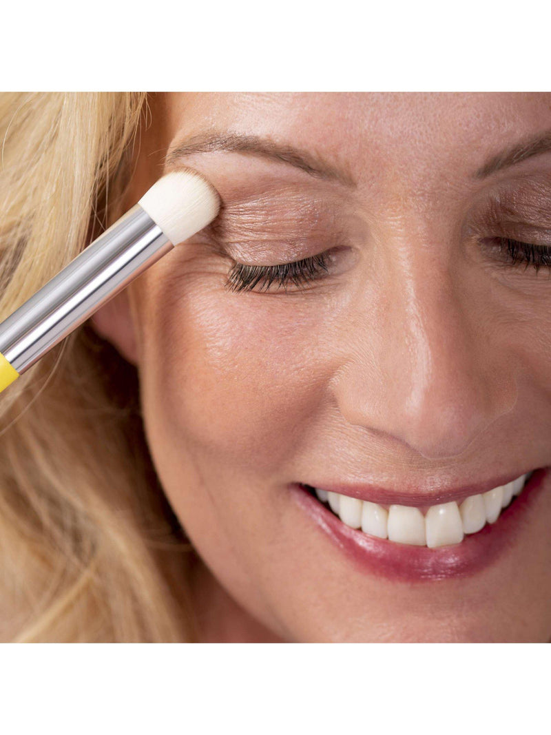 Trinny London angled concealer and eye contour makeup brush (British brand)